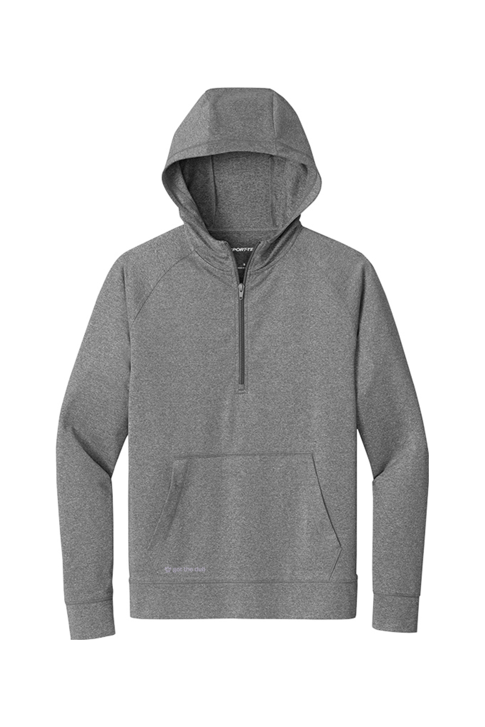 dub men's hoodie quarter zip