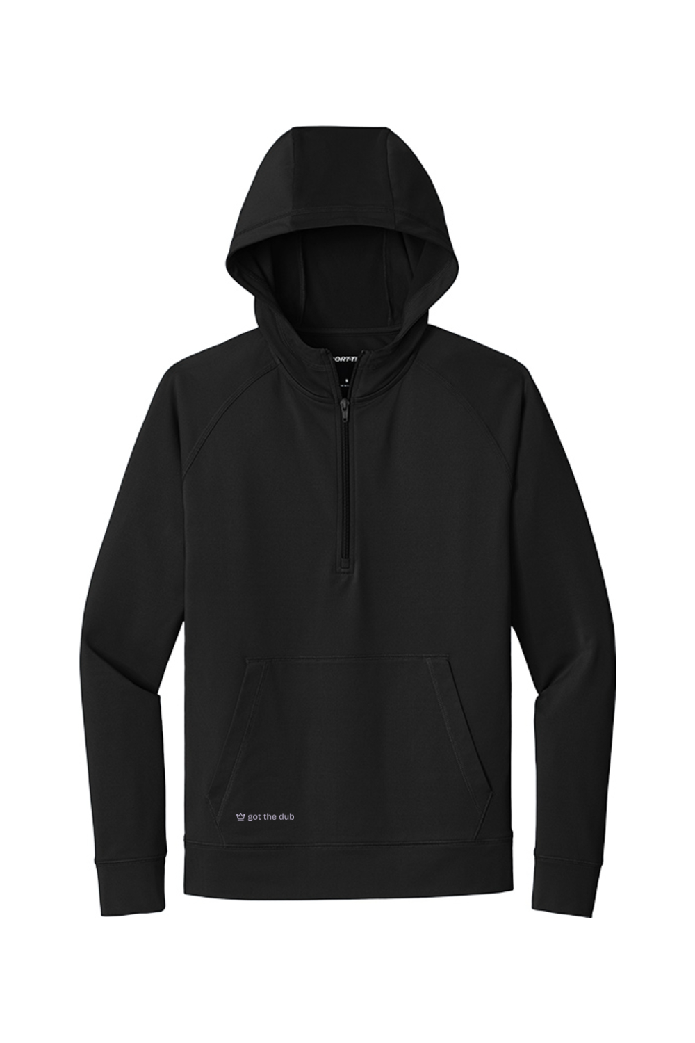 dub men's hoodie quarter zip