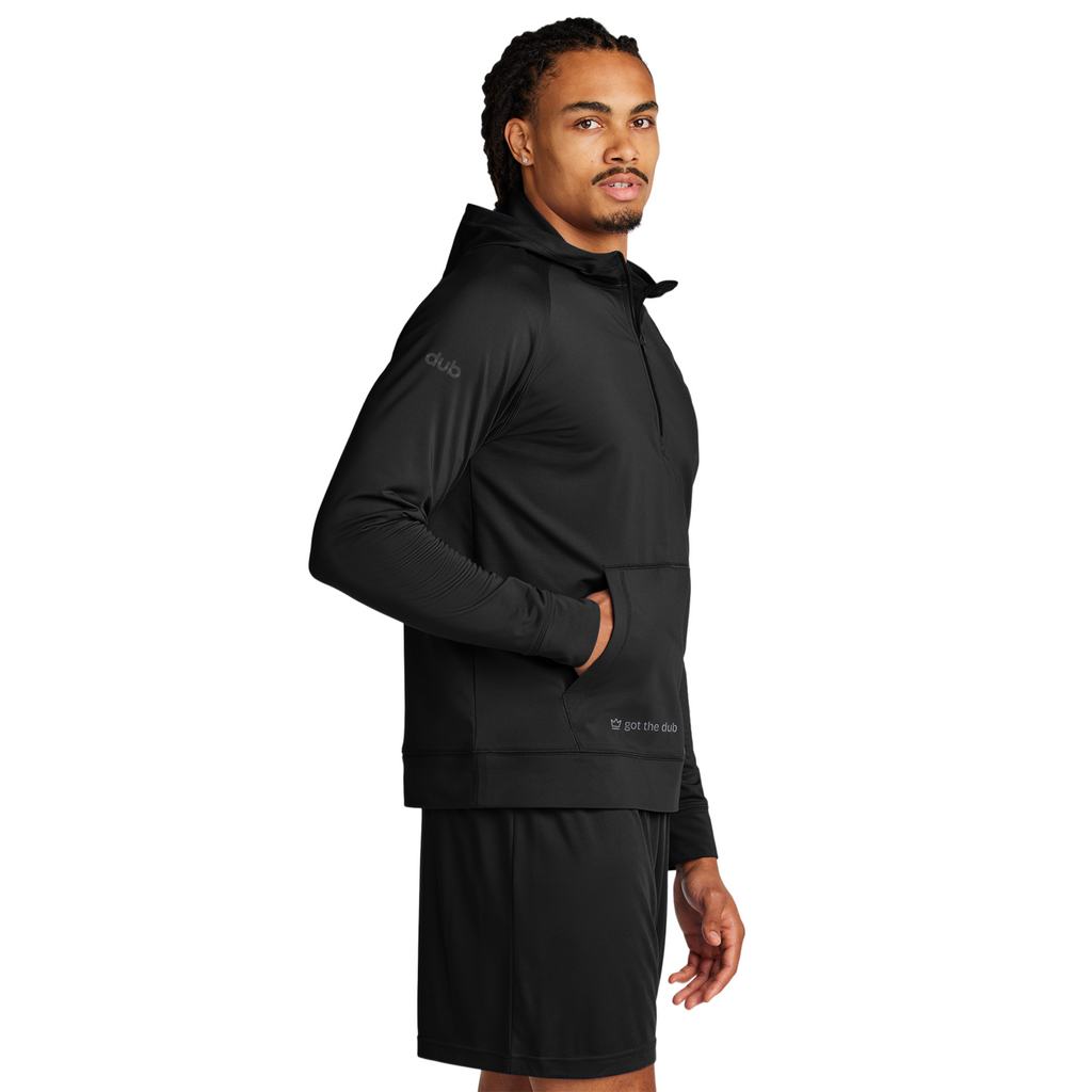 dub men's hoodie quarter zip