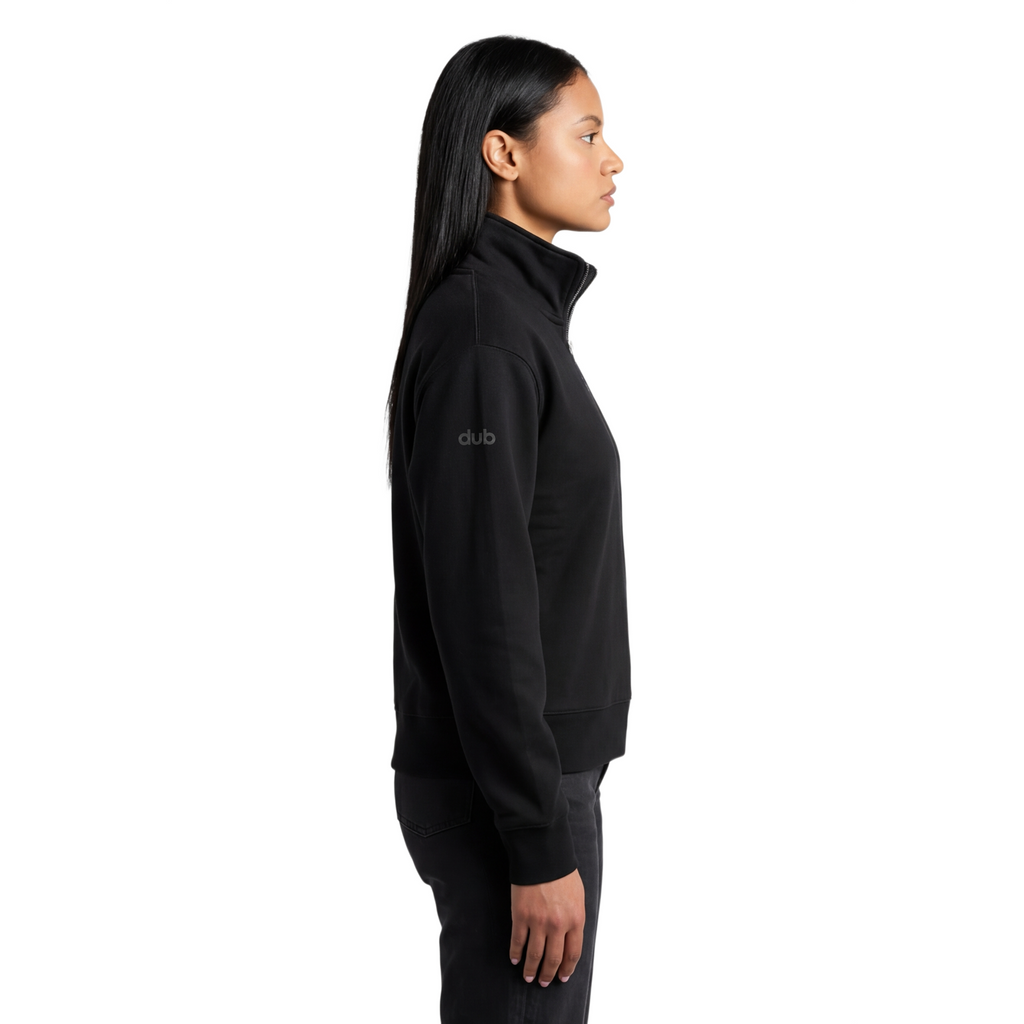 dub quarter zip women's sweatshirt